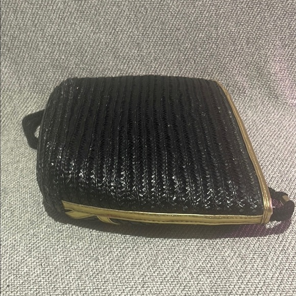 Worthington Black and Gold Geometric Shoulder Bag - Picture 9 of 14